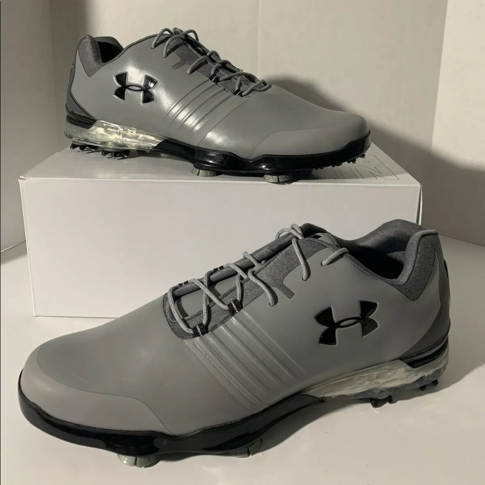 New Under Armour Match Play Steel Golf Shoes Sz13